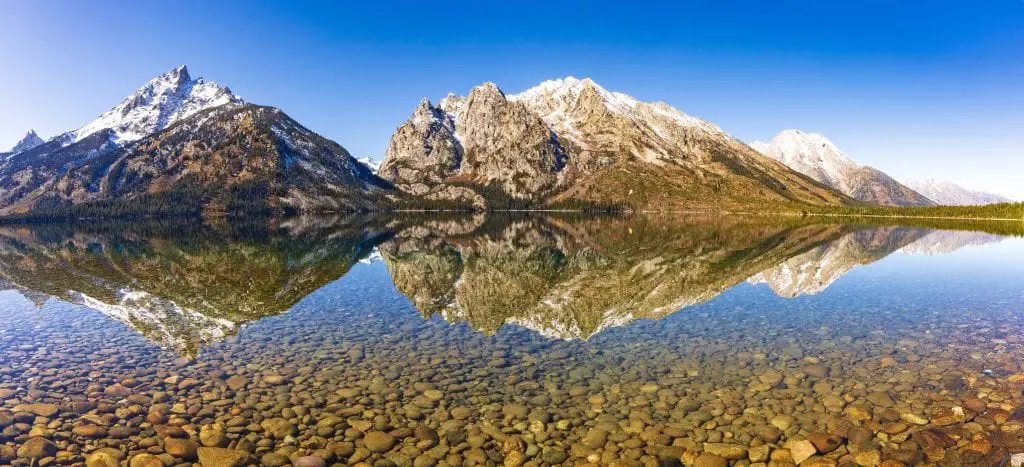 Leigh Lake in Grand Teton National Park