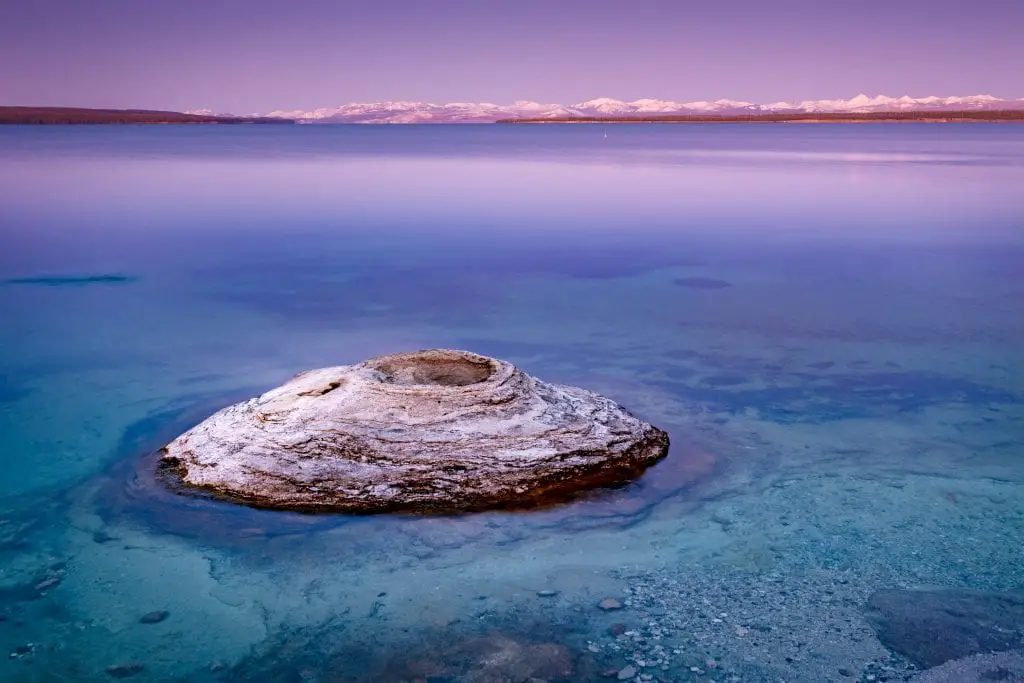 Fishing Cone in West Thumb Geyser Basin