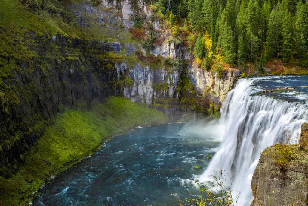 Upper Mesa Falls Idaho