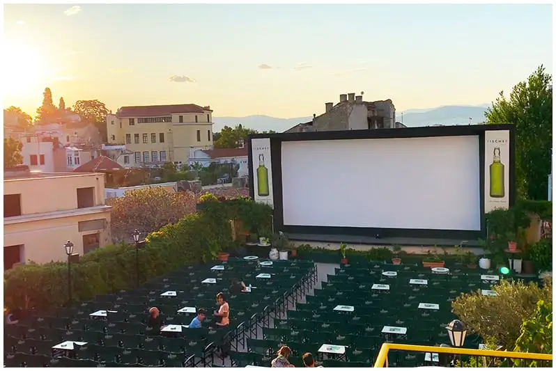 Cine Paris in Plaka, Athens, Greece