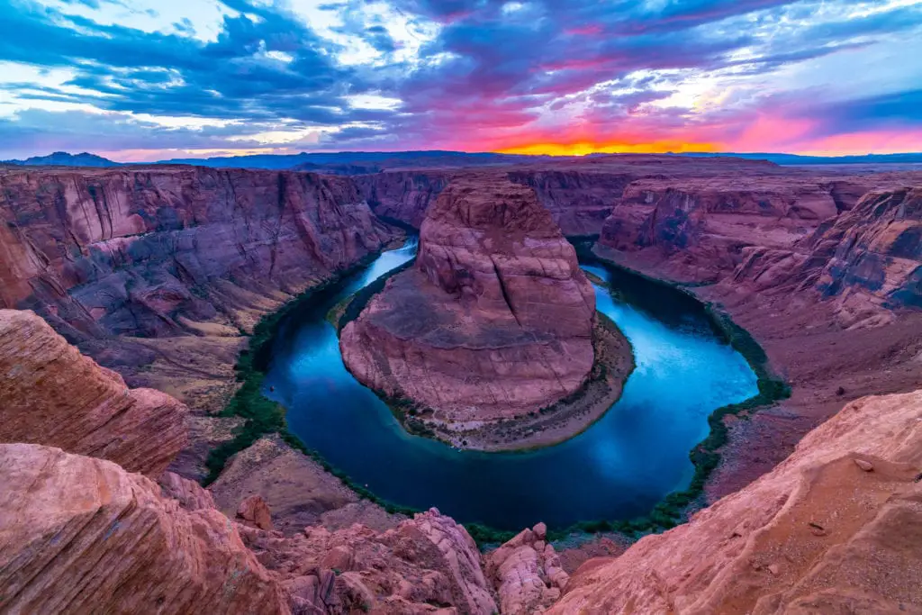 Horseshoe Bend Sunset