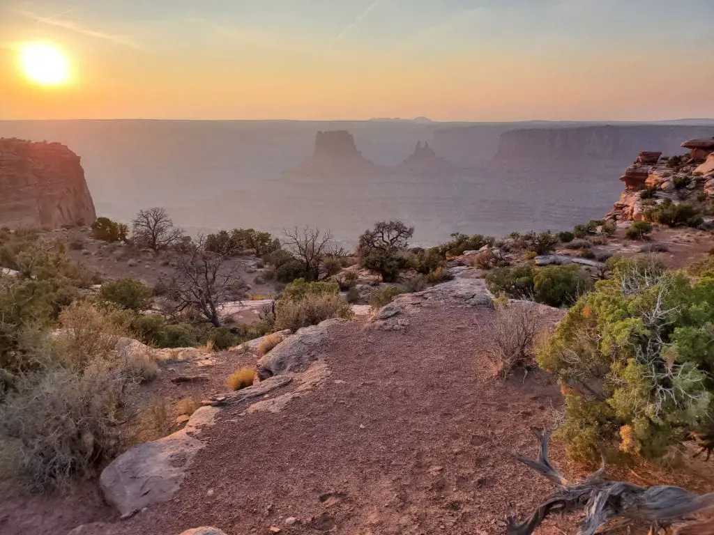 Wingate Campground at Dead Horse Point State Park