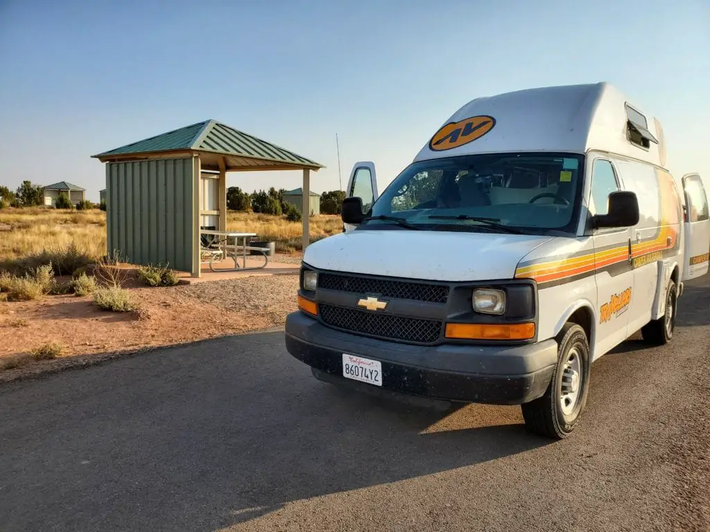 Wingate Campground at Dead Horse Point State Park