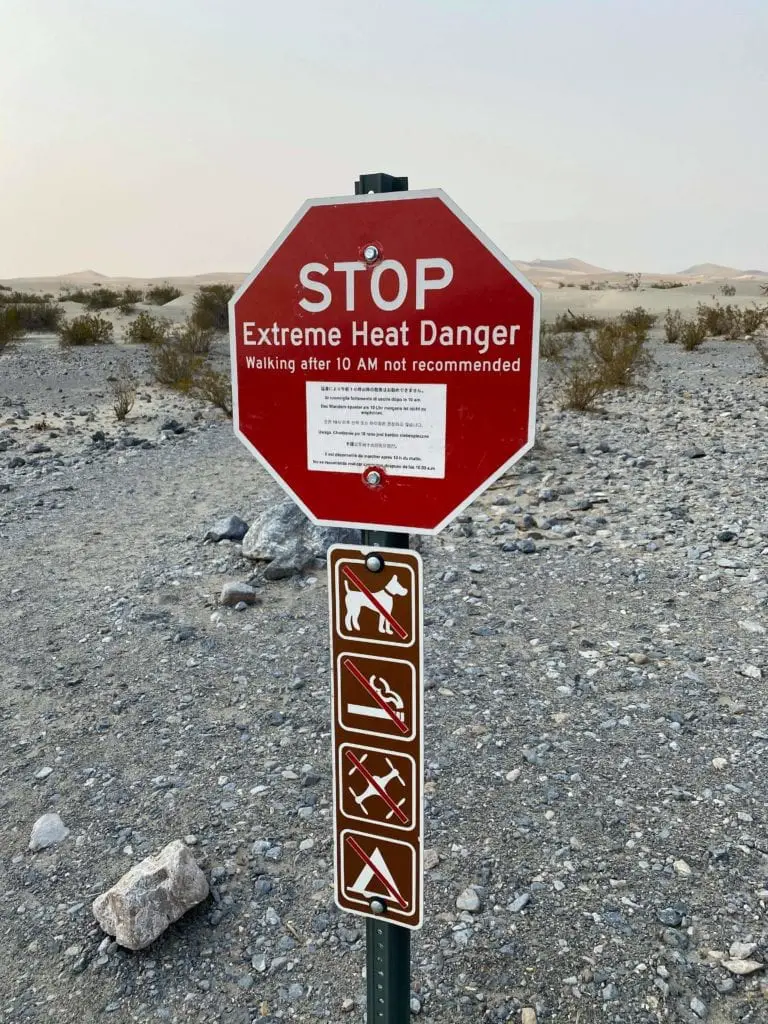 Death Valley Camping