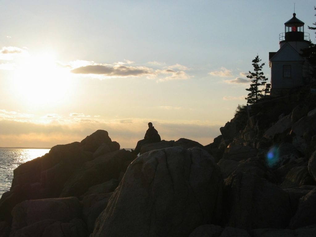 Sunset In Acadia