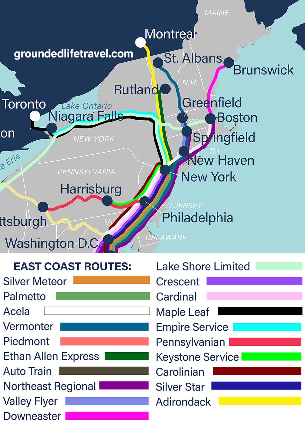 trip planner boston train