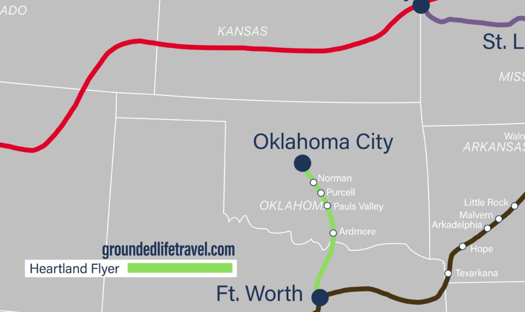 Amtrak Stations In Oklahoma