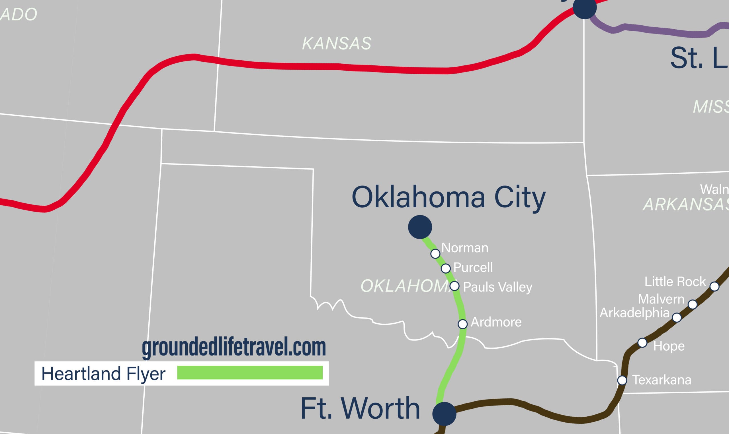 Amtrak Stations In Oklahoma Grounded Life Travel
