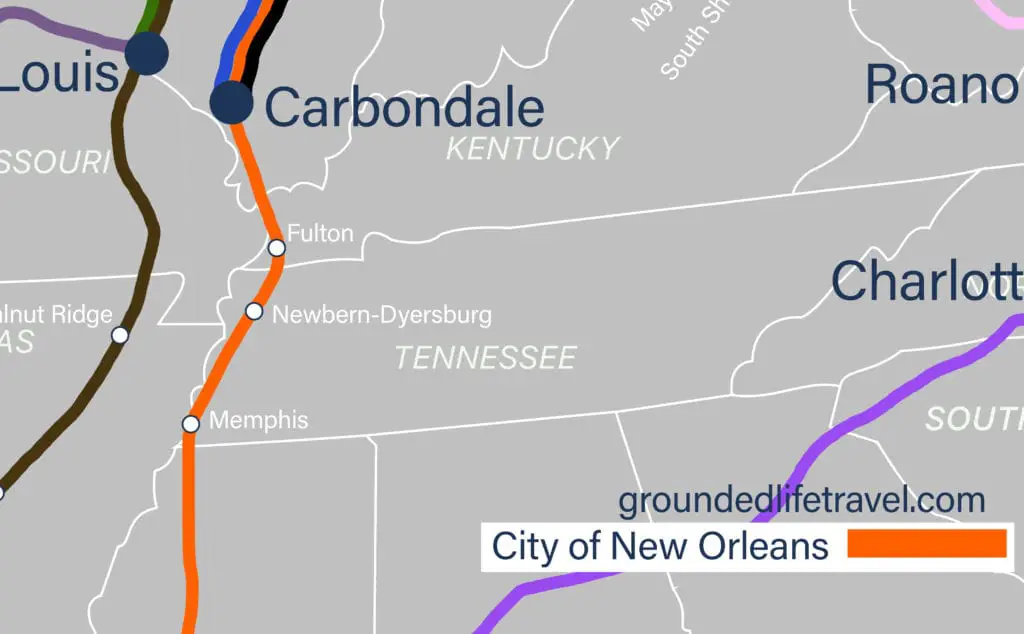 Amtrak Stations In Tennessee