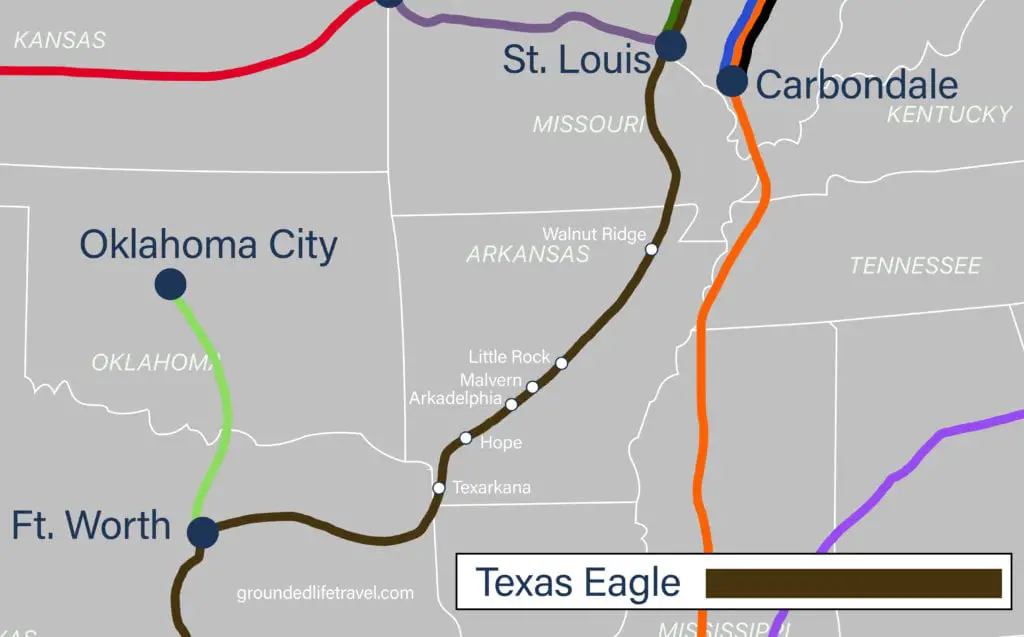 Amtrak Stations In Arkansas