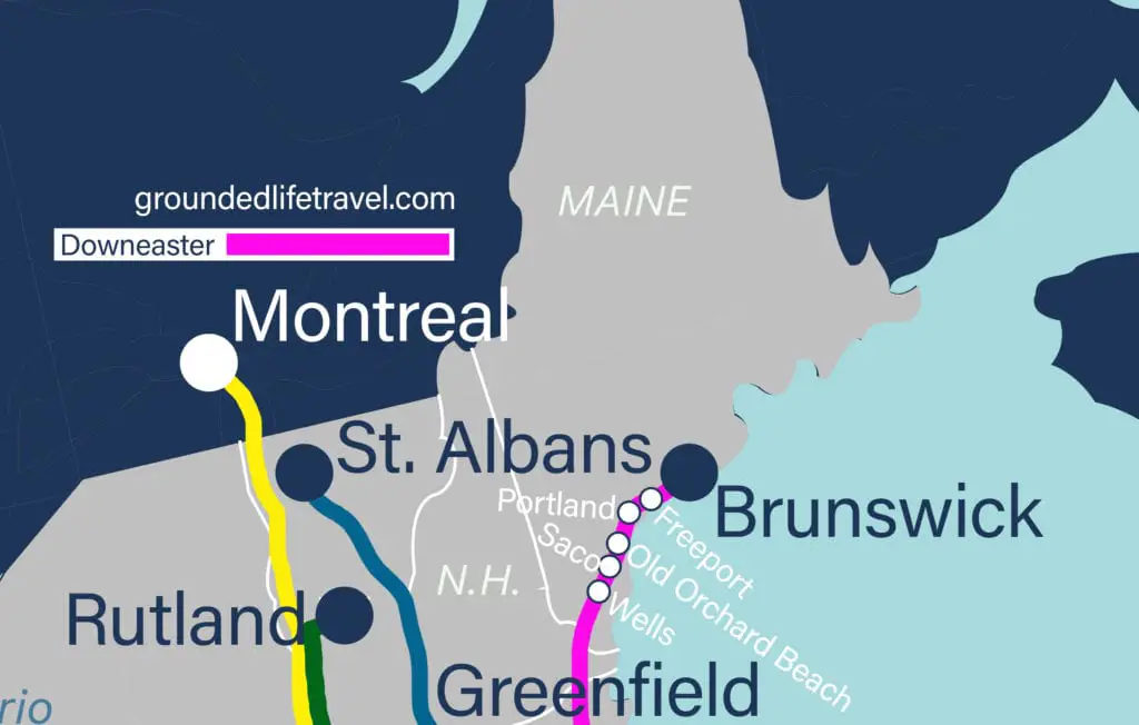 Amtrak Stations In Maine