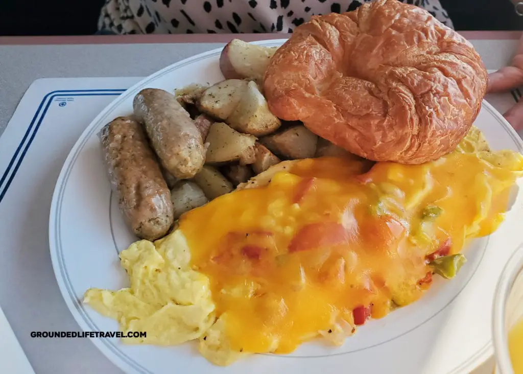 Amtrak Breakfast