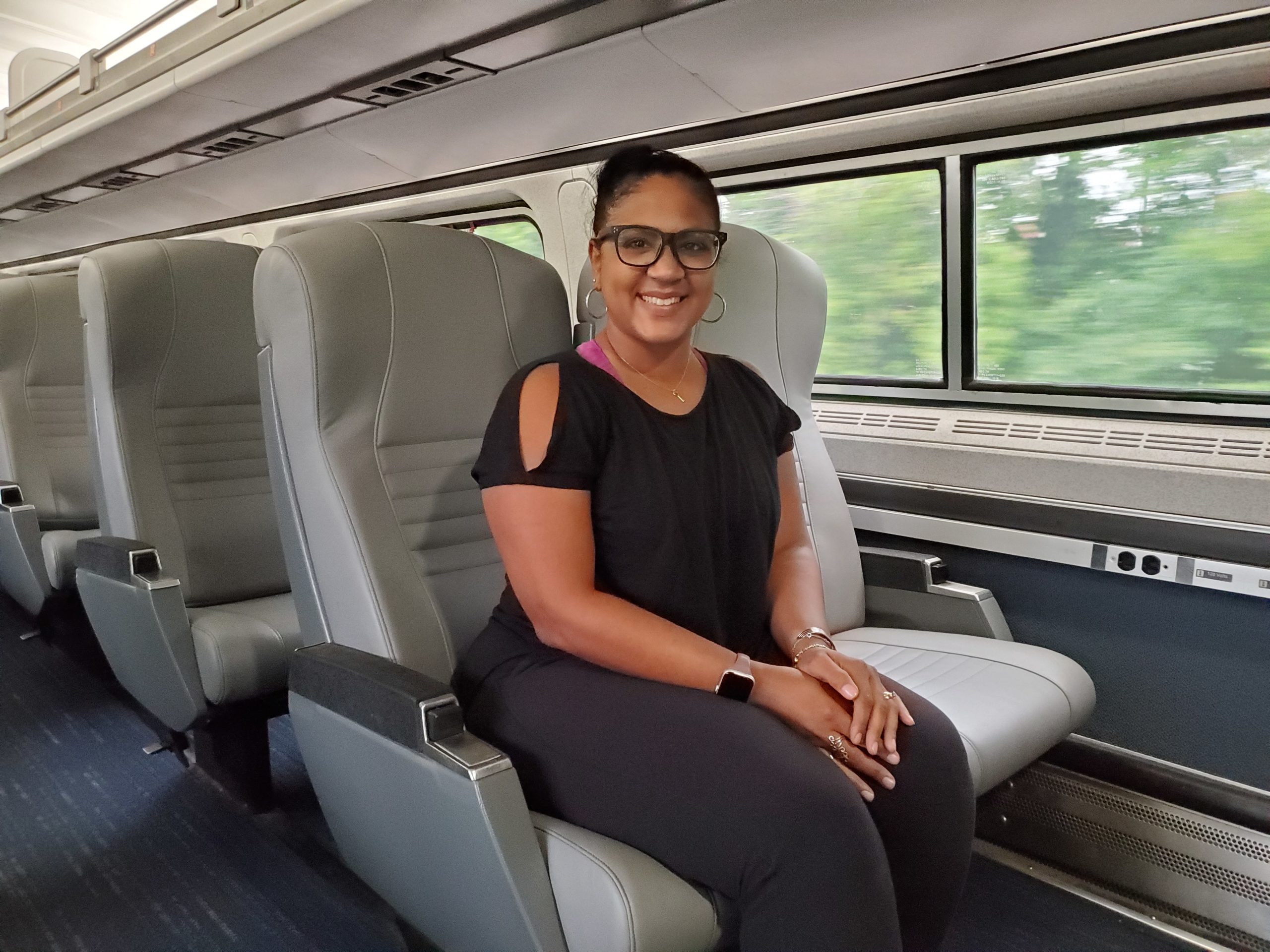 Amtrak Coach Seats Is Upper Level Or