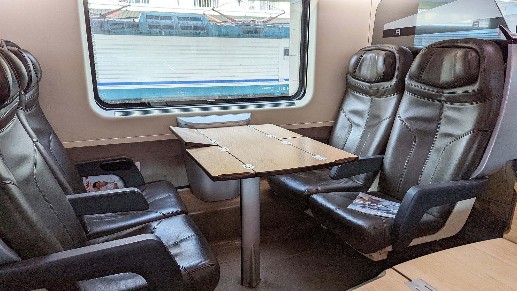 What It Is Like In Trenitalia Frecciarossa Premium Class Grounded