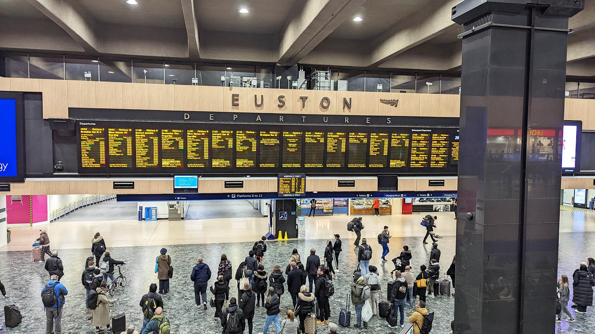 travel news london euston